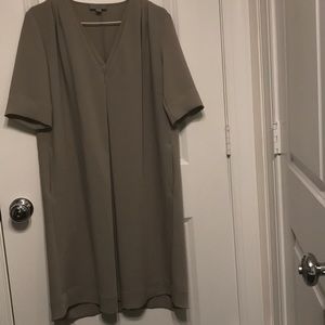 Cos midi stone color(greyish beige) dress